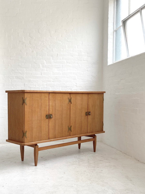 Danish Oak Highboard