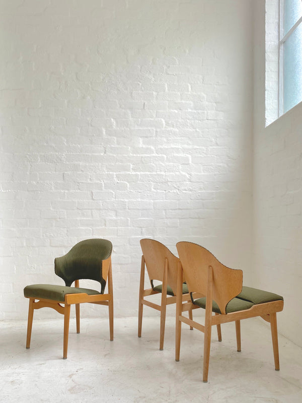 Danish Oak Side Chair