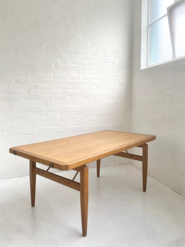 Danish Oak Dining Table