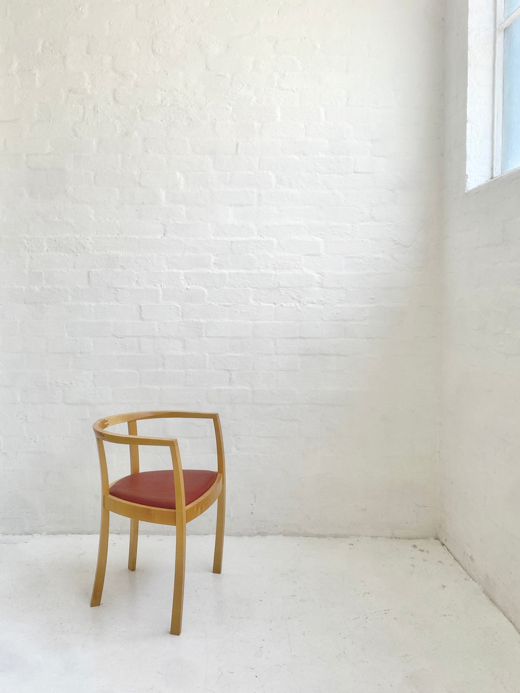 Danish Ash & Leather Chair