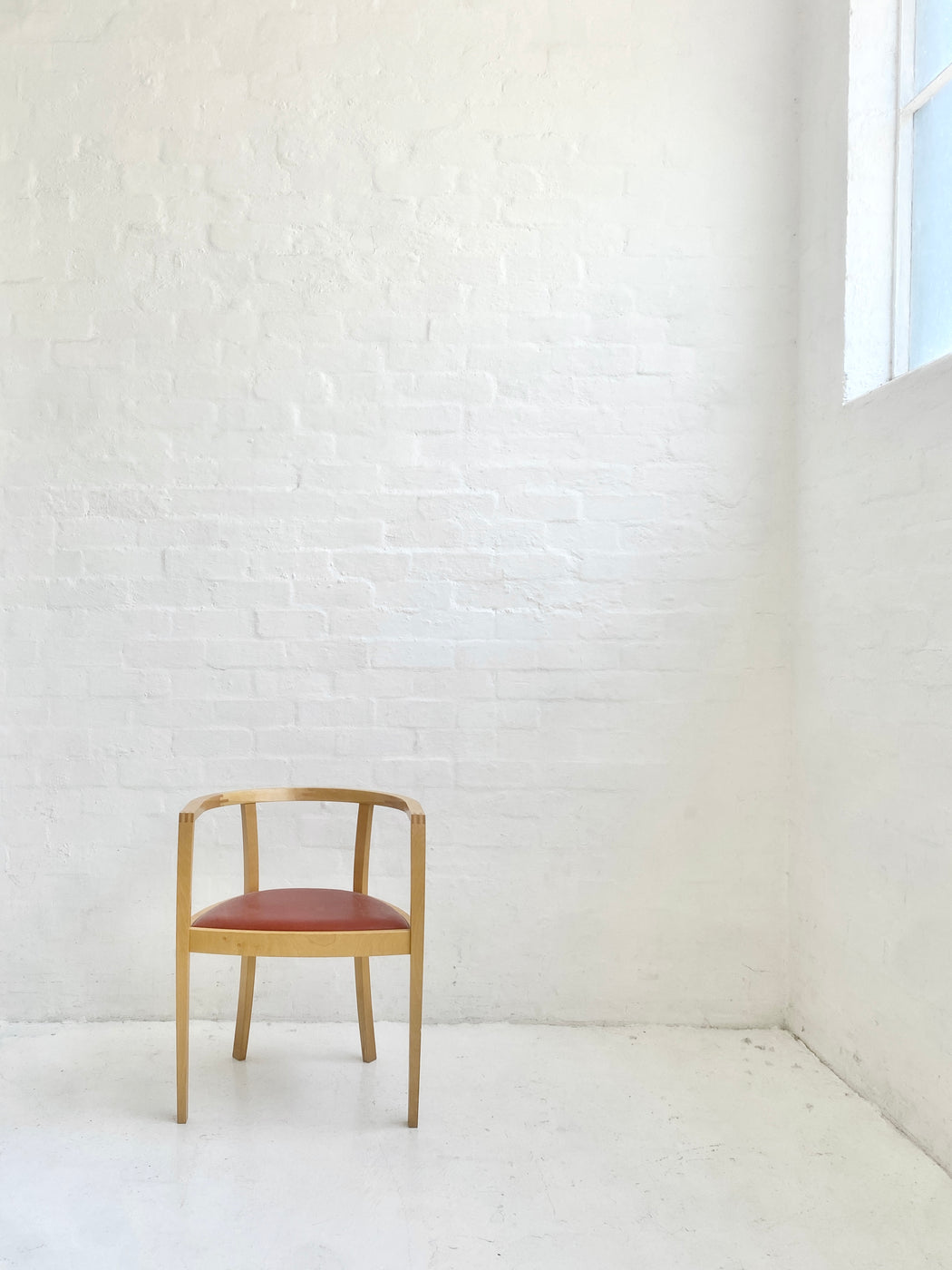 Danish Ash & Leather Chair