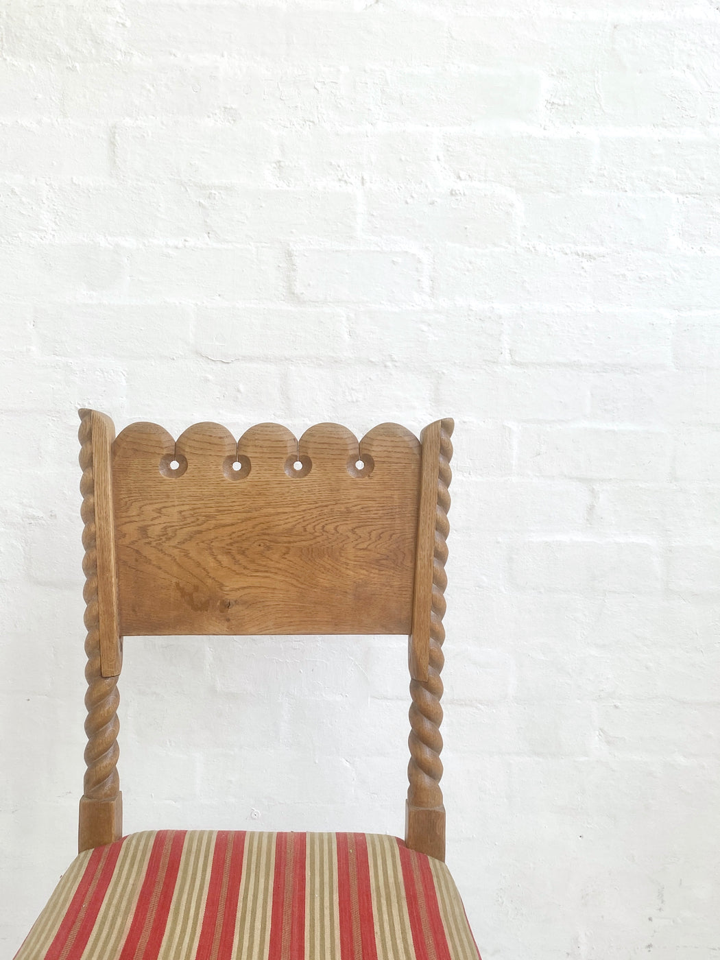 Scandinavian Antique Oak Chairs