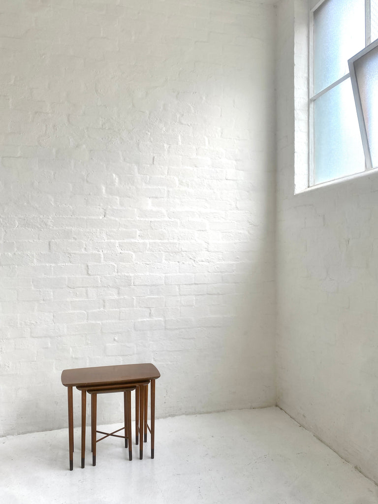 Danish Walnut Nesting Tables — Nord