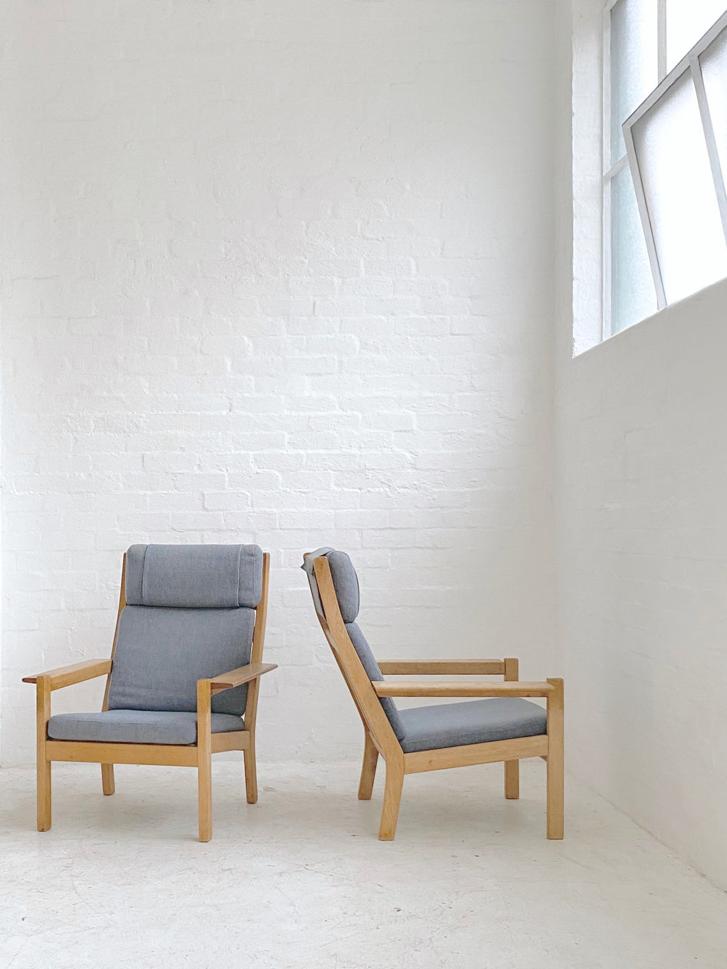 Danish Oak Easy Chair