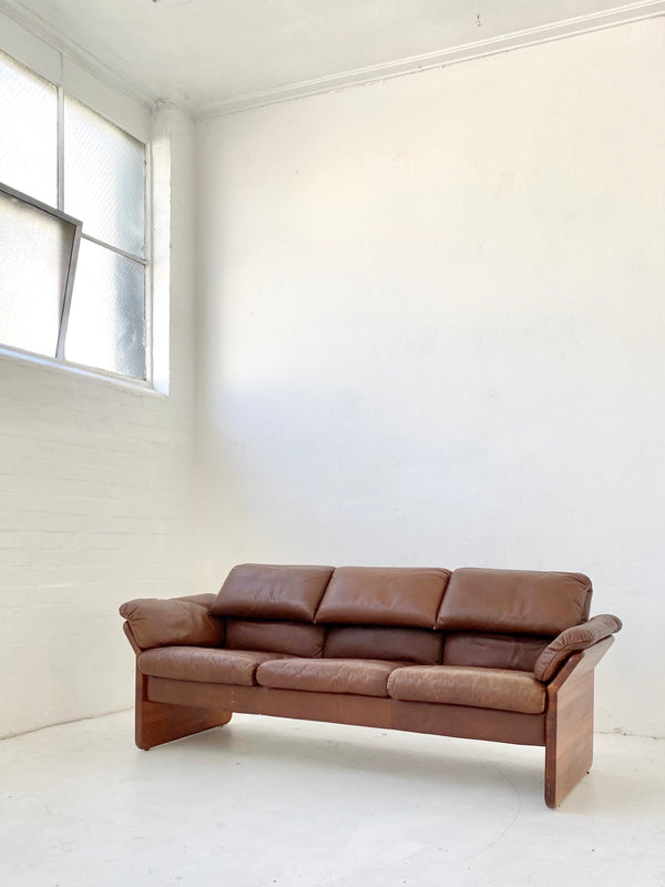 Danish Leather Sofa