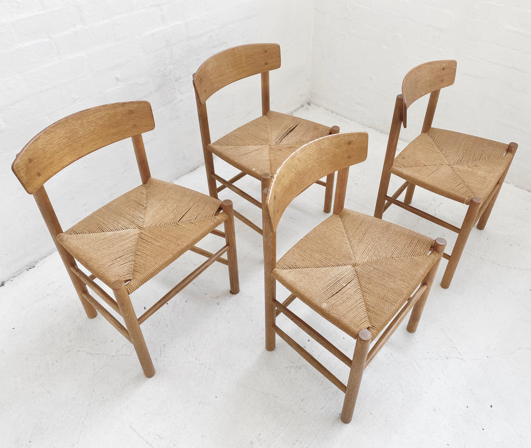 Børge Mogensen Oak 'J39' Chairs
