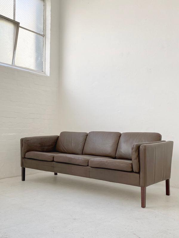 Danish Leather Sofa