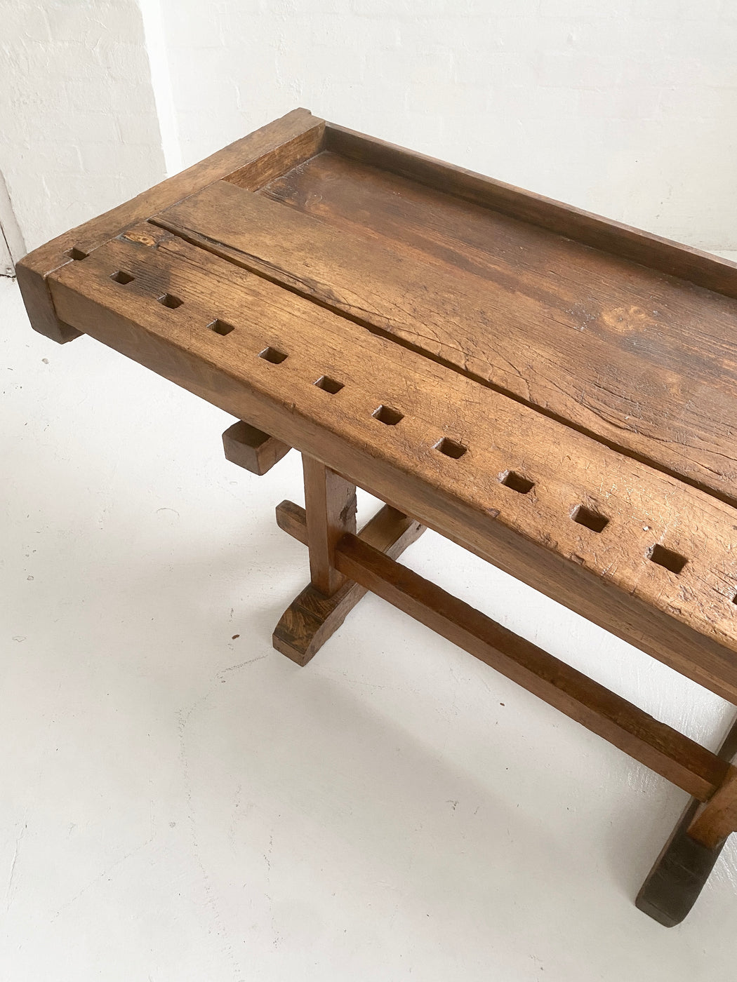 Antique European Woodwork Bench
