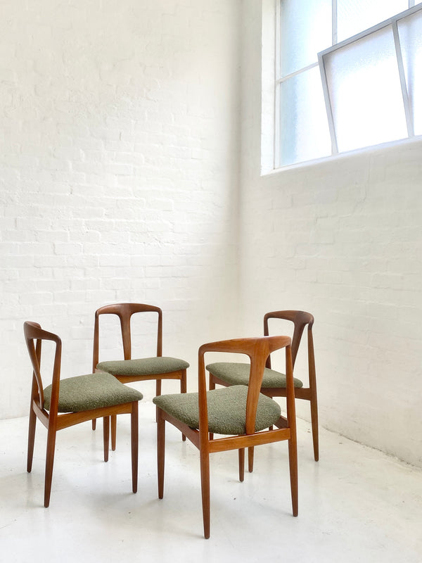 Set of Four Johannes Andersen 'Juliane' Dining Chairs