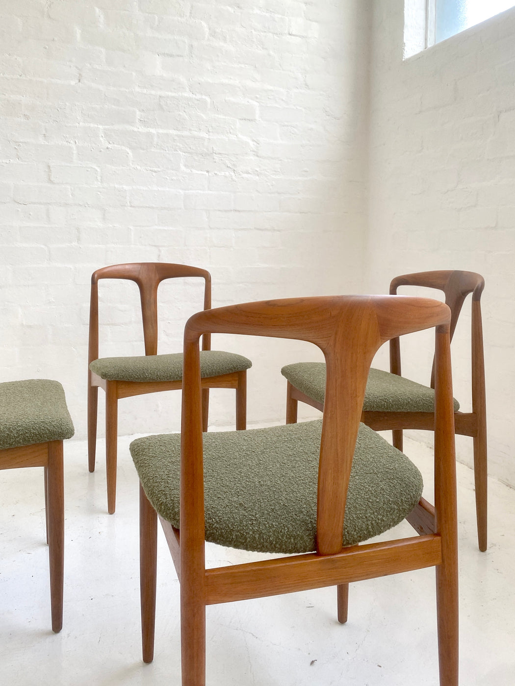Set of Four Johannes Andersen 'Juliane' Dining Chairs