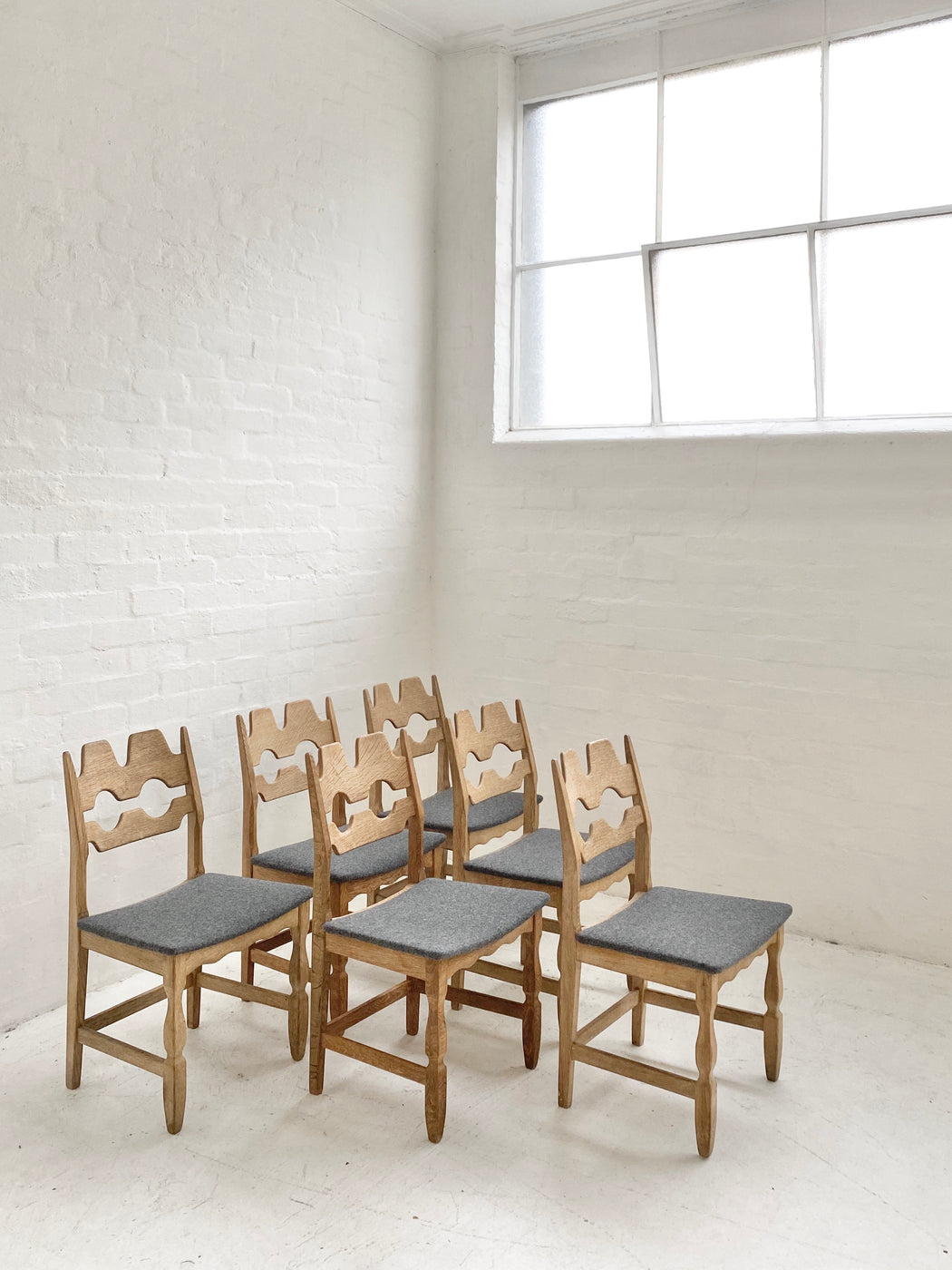 Henning Kjærnulf 'Razorblade' Chairs