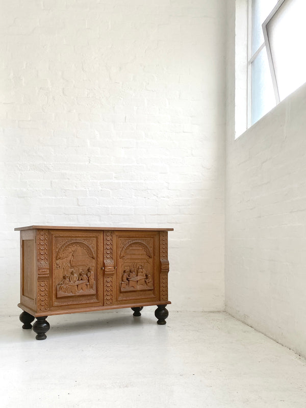 European Oak Sideboard