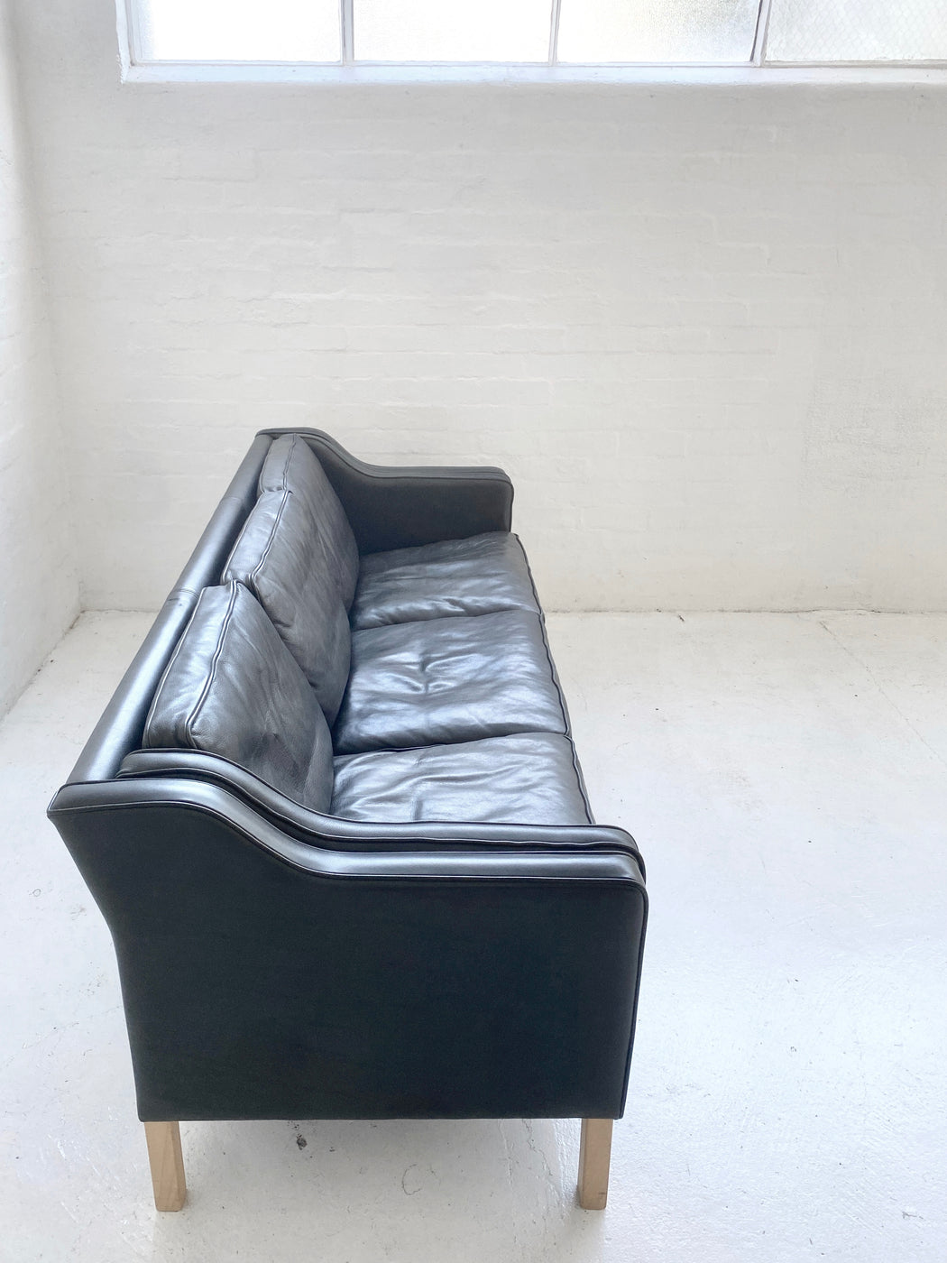 Mogens Hansen Leather Sofa