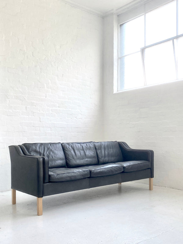 Mogens Hansen Leather Sofa