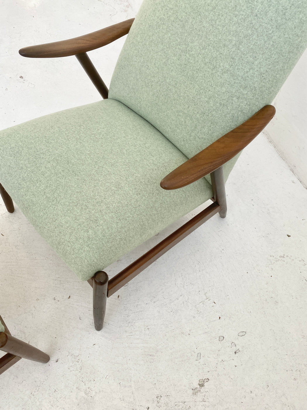 Hugo Frandsen Lounge Chair & Footstool