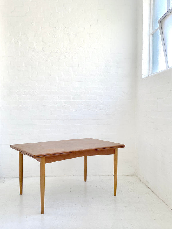 Danish Teak Extension Dining Table