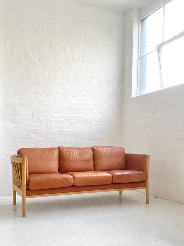 Danish Leather Sofa