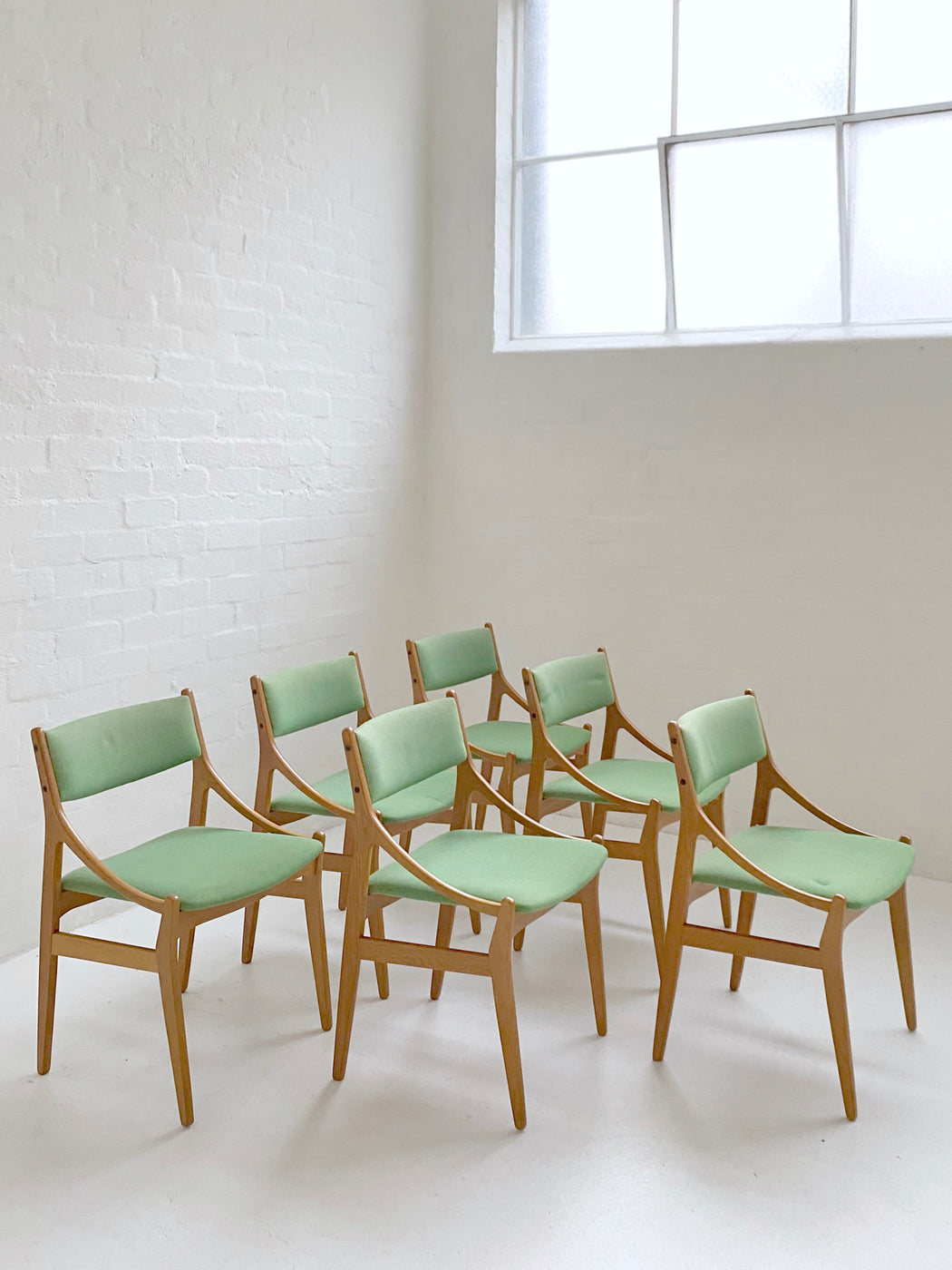 Six Dining Chairs by Vestervig Eriksen