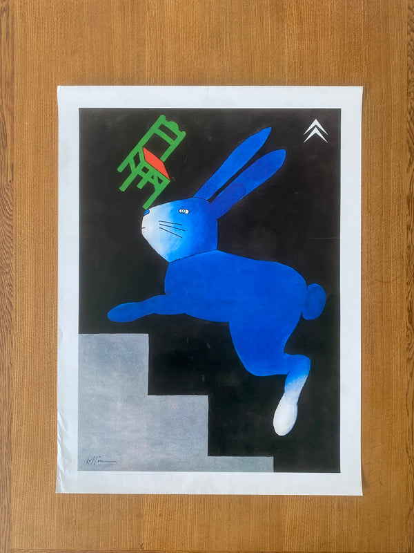 André Goffin 1975 Citroën Poster