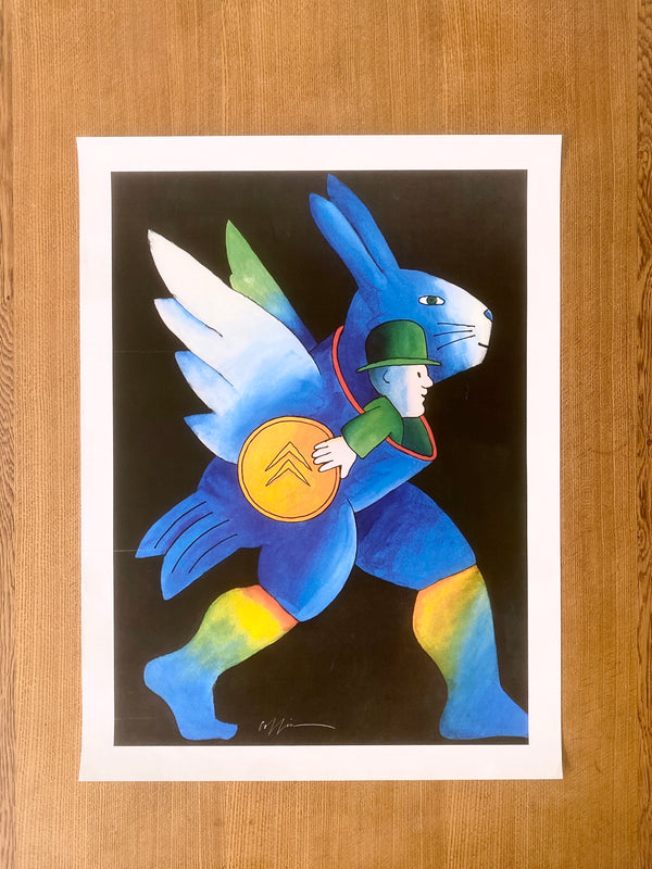 André Goffin 1975 Citroën Poster