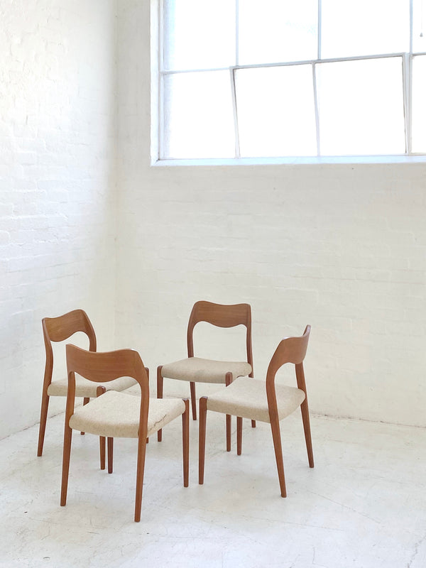 Niels Møller 'Model 71' Chairs