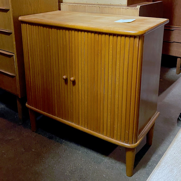 Danish Tambour Cabinet