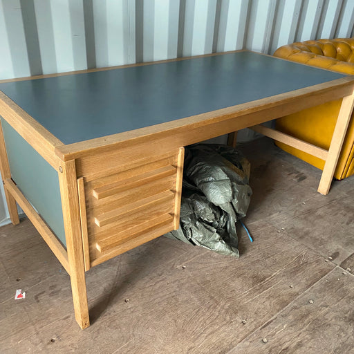 Large Danish Oak Desk