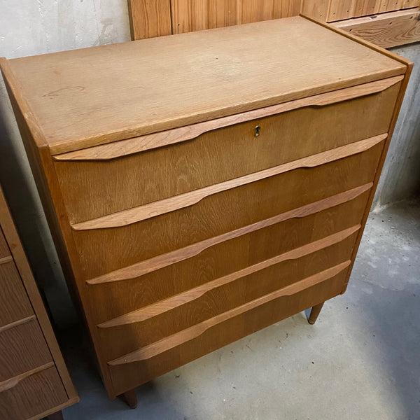 Danish Oak Chest of Drawers