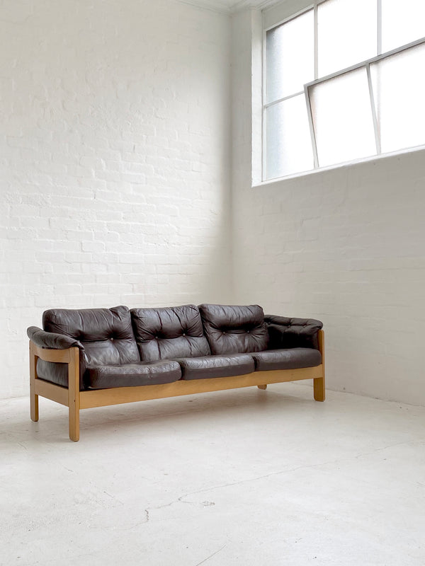 Niels Eilersen Leather Sofa