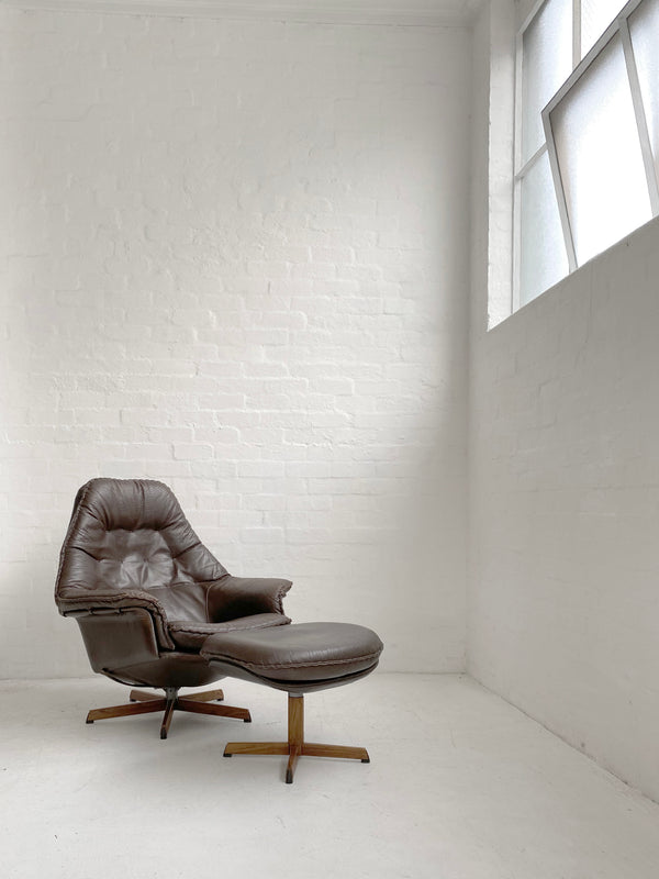 Madsen & Schübell Chair & Footstool
