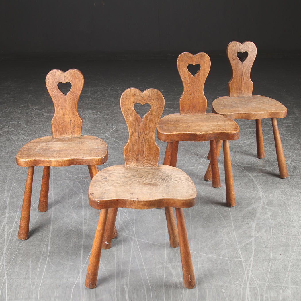 Scandinavian Oak Chairs