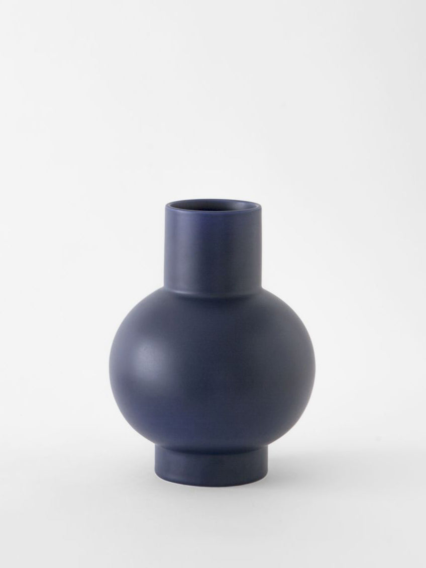 Raawii 'Strøm' Large Vase Blue