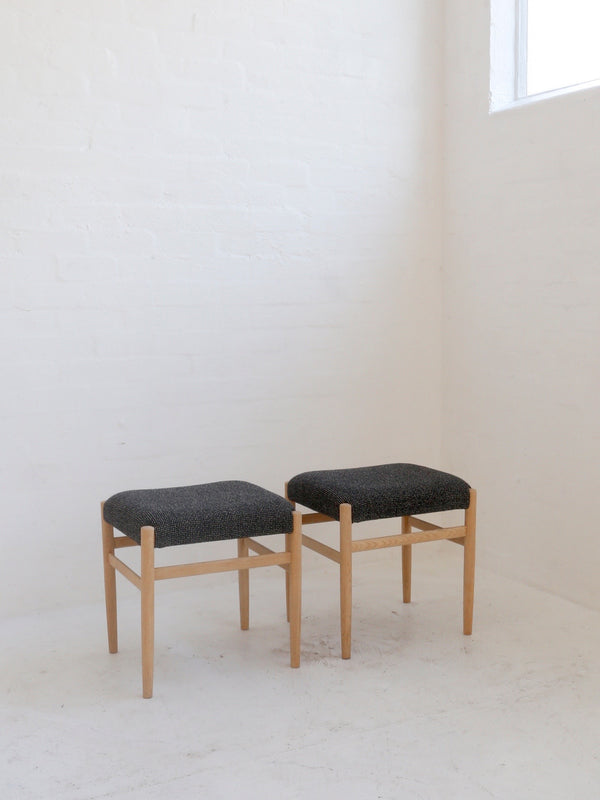 Danish Oak Stools