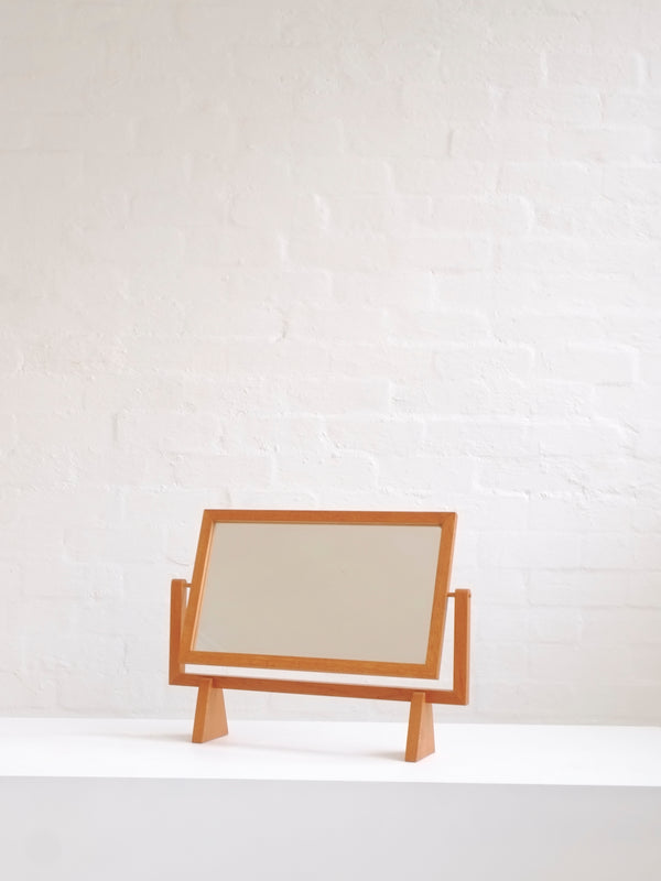 Danish Oak Dressing Mirror