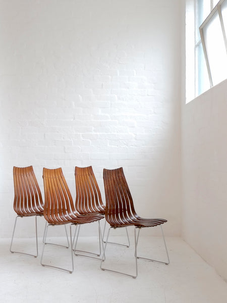 ❷ 名作椅子 Scandia Prince Hove Møbler オリジナル Hans Brattrud 'Scandia Prince' Chairs — Nord