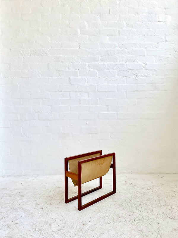 Danish Rosewood Magazine Holder