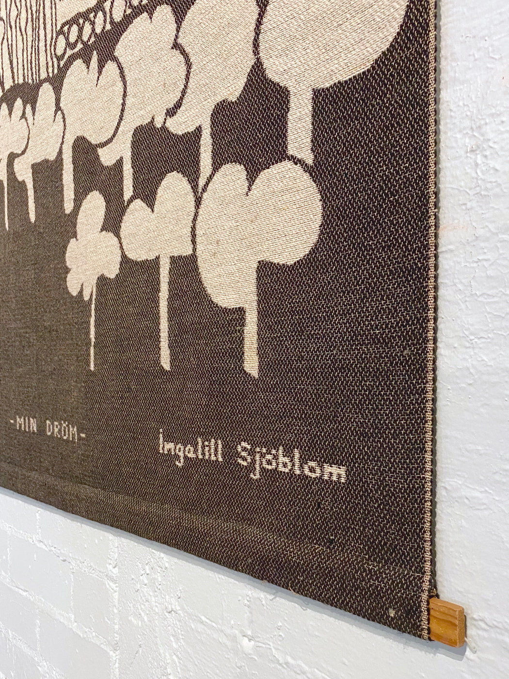 Hand-woven Tapestry by Ingalill Sjöblom