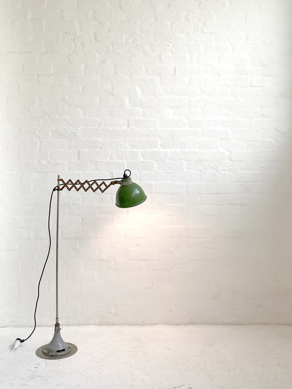 Industrial Scissor Lamp