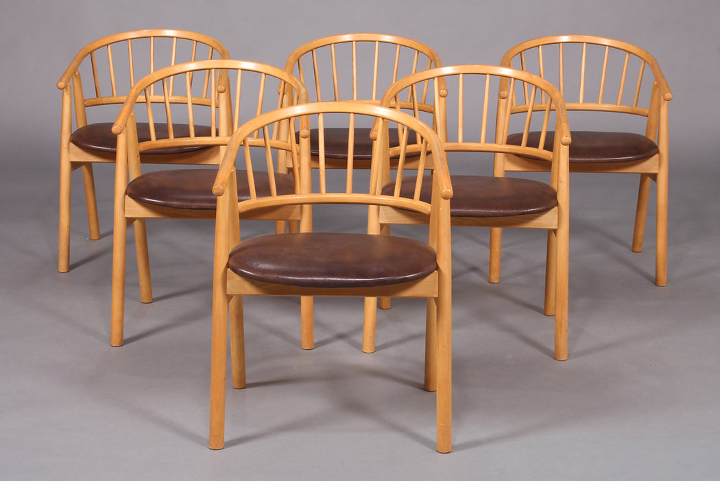 K. Höffer Larsen 'Shaker' Dining Chairs
