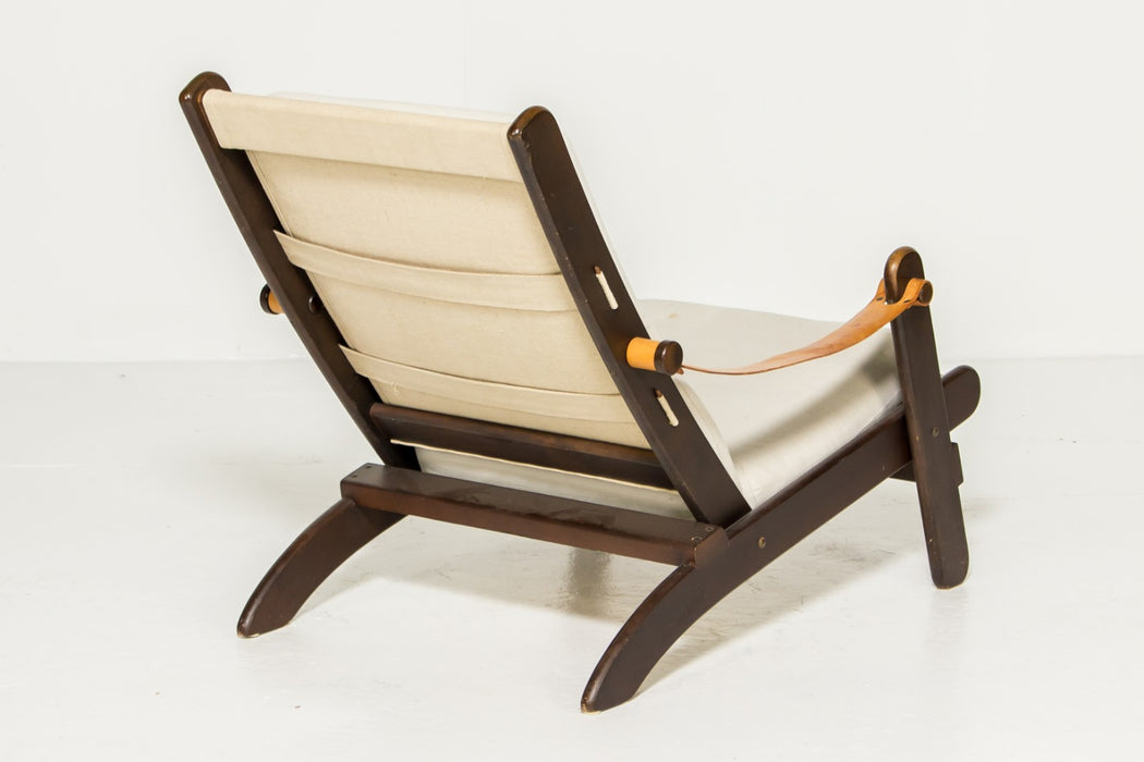 Ake Fribyter 'Congo' Chair & Footstool