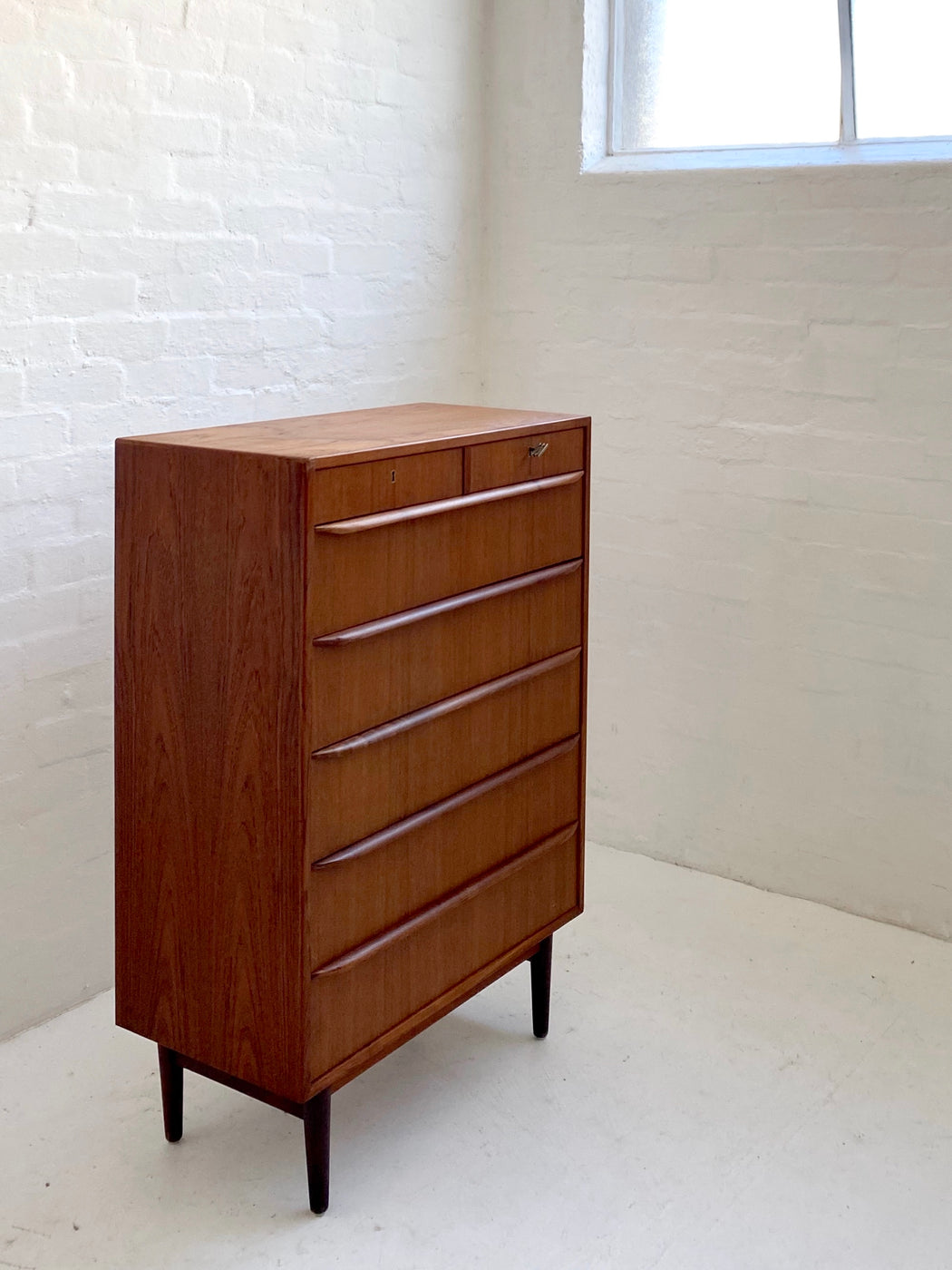 Danish Teak Chest of Drawers