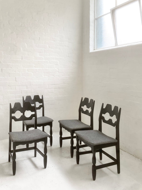 Henning Kjærnulf 'Razorblade' Chairs